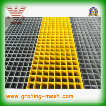 Grille en plastique renforcé de fibres / grille GRP pour le lavage de voitures